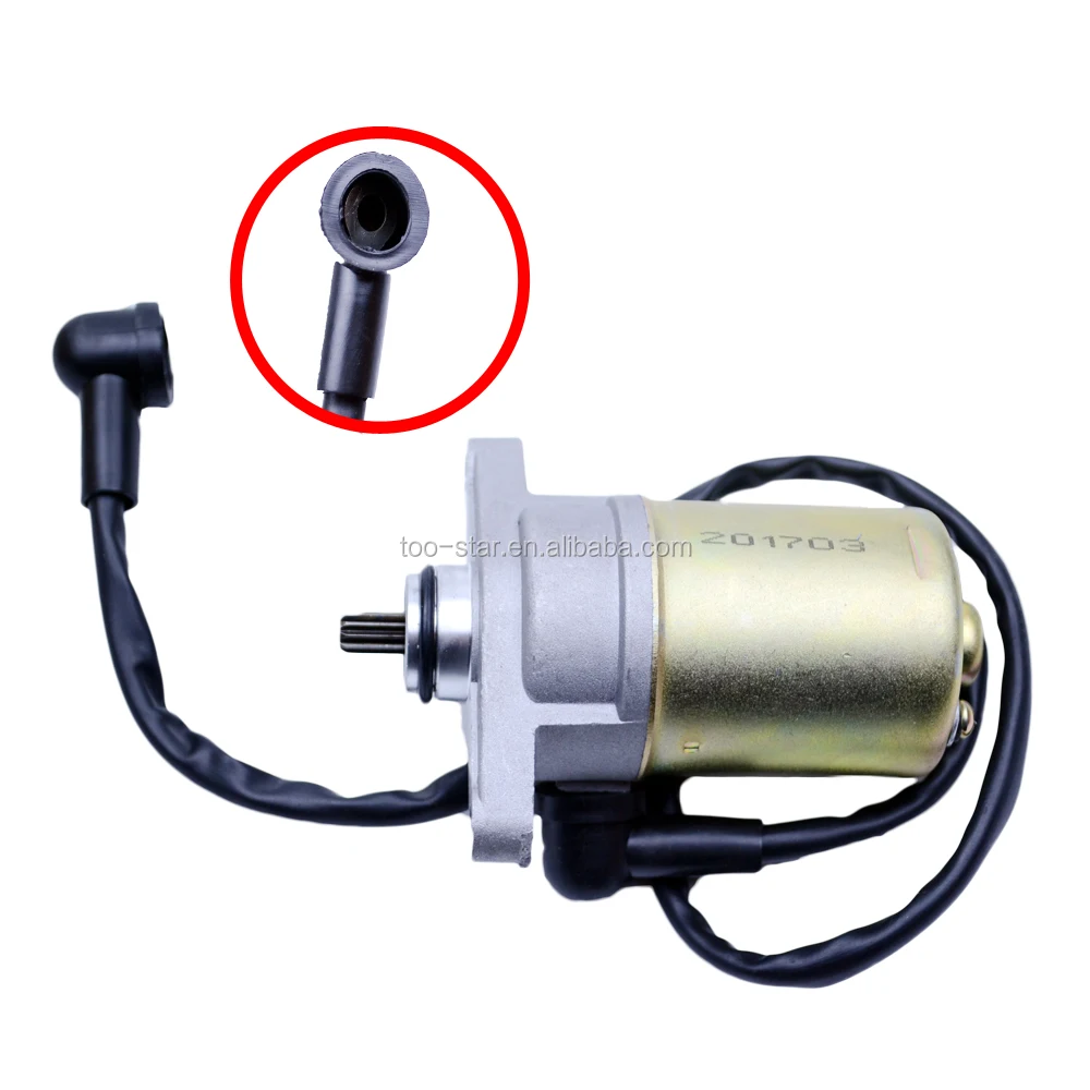 Starter Motor for GY6 50cc 139qmb Chinese Moped Scooter Starting Motor Taotao