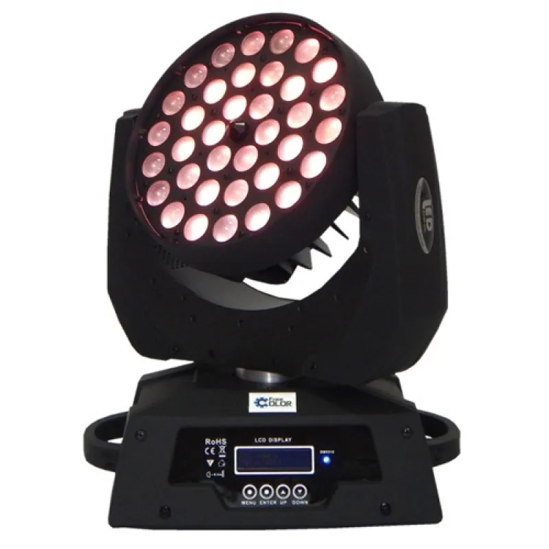 36x10w RGBW Zoom LED Moving Head Light For Party Decoration