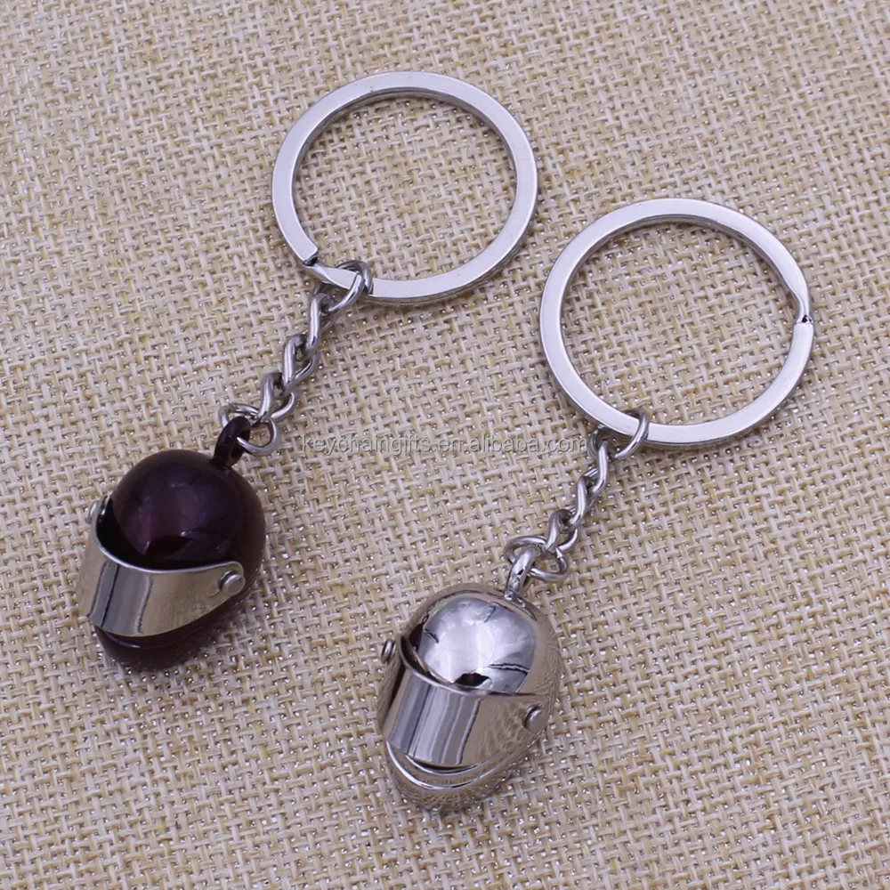 Promotion Gifts Custom Metal Motorcycle Helmet Keychain Buy