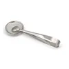 Kitchen Stainless Steel Mesh Strainer Tong Food Oil-frying Spoon With Clip