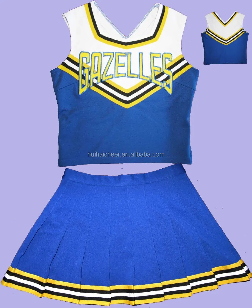 Cheerleading Uniforms - Buy Metallic Spandex Uniform,Cheerleading Dance