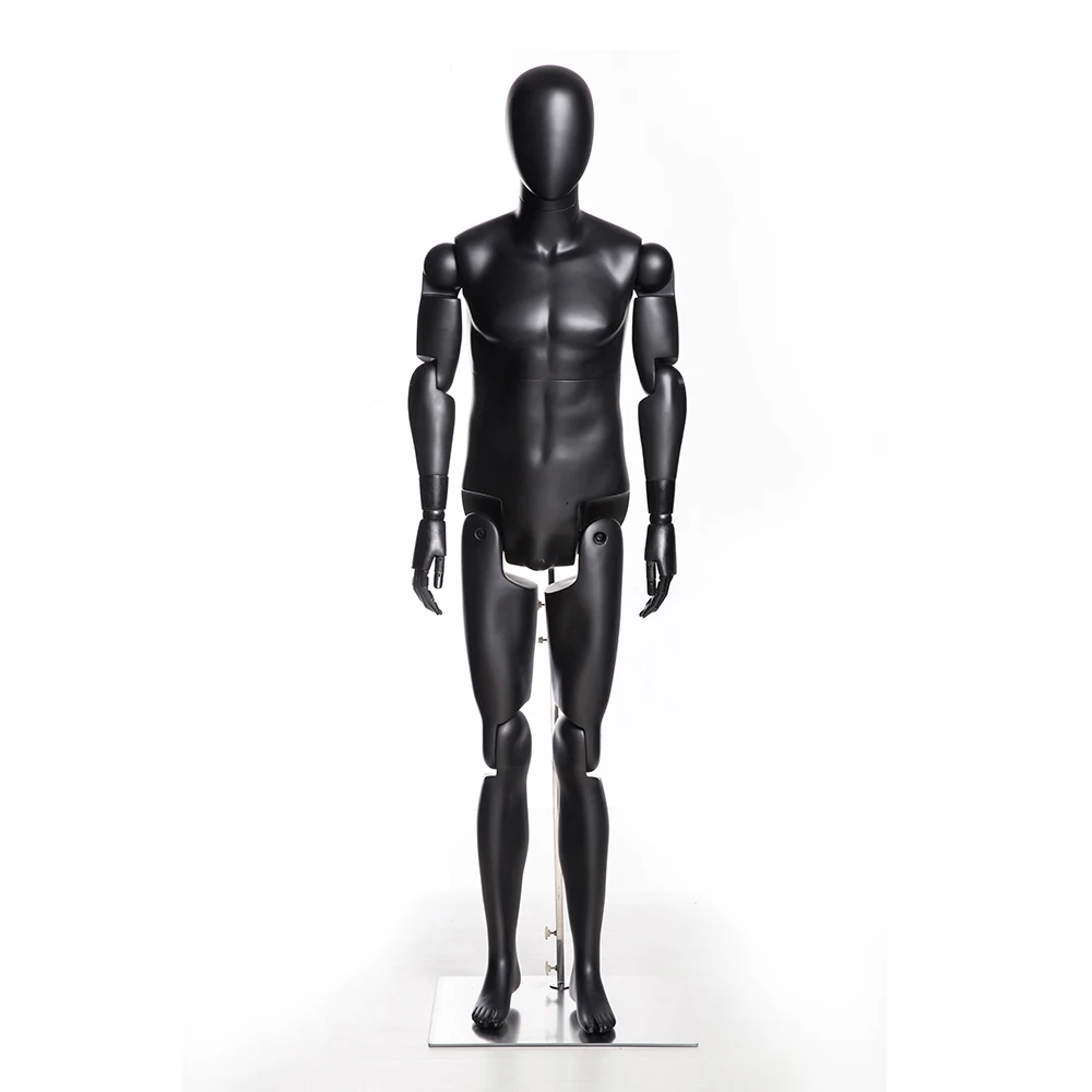 Hm01-g Full Body Male Mannequins Movable Arms Adjustable Joints ...