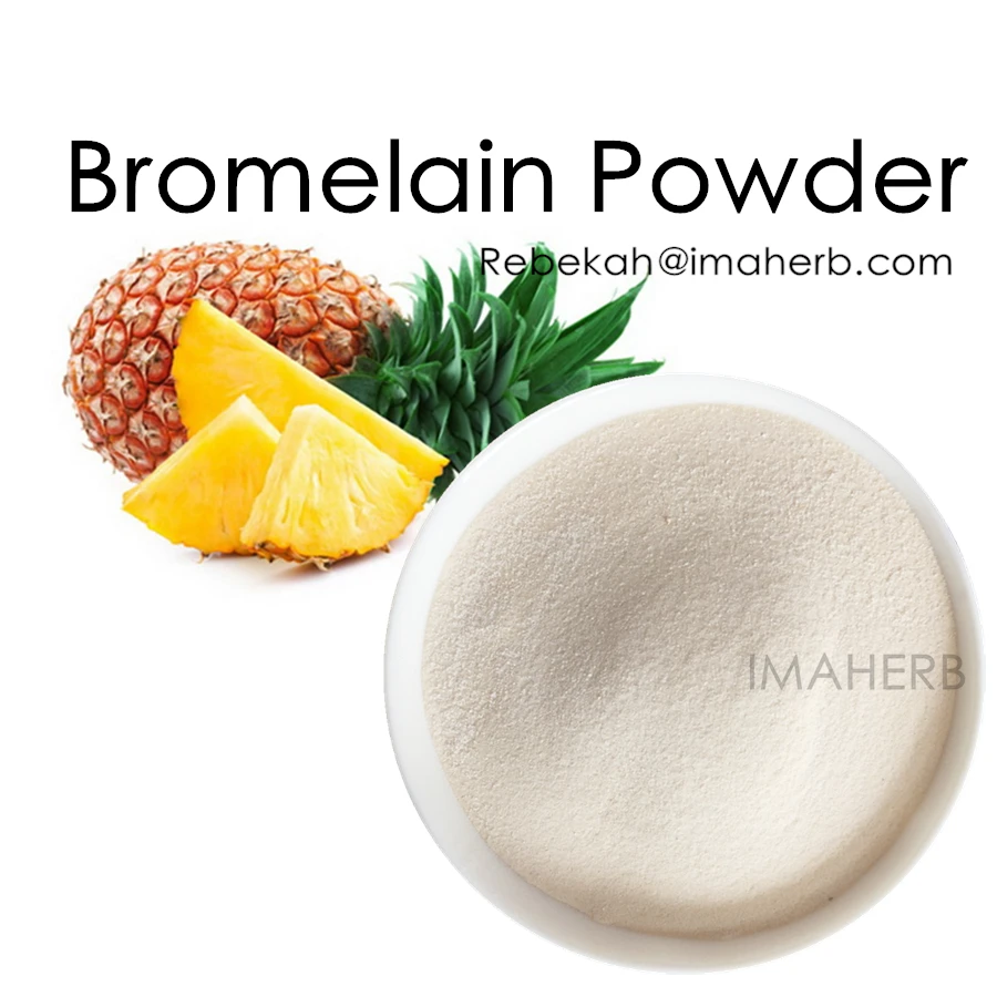 High Quality Organic Manufacturer Bulk Supply Pineapple Extract 2400gdu/g Bromelain Buy