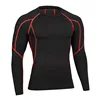 New Arrival Men Long Sleeve T-Shirts Baselayer Cool Dry Compression for Running