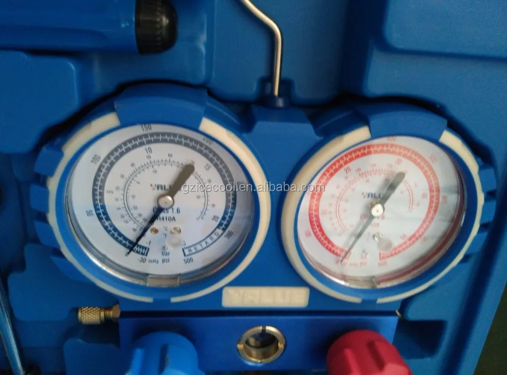 Value Refrigeration Integrated Tools Kit With Manifold Gauge And