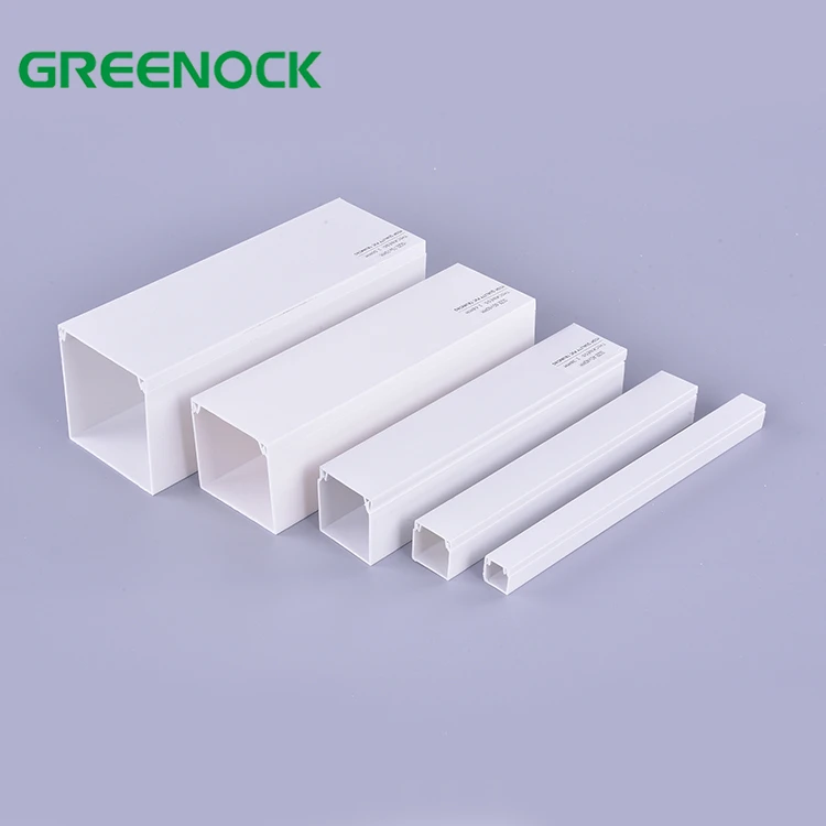 Low price list pvc plastic electric cable tray channel for cable12x8