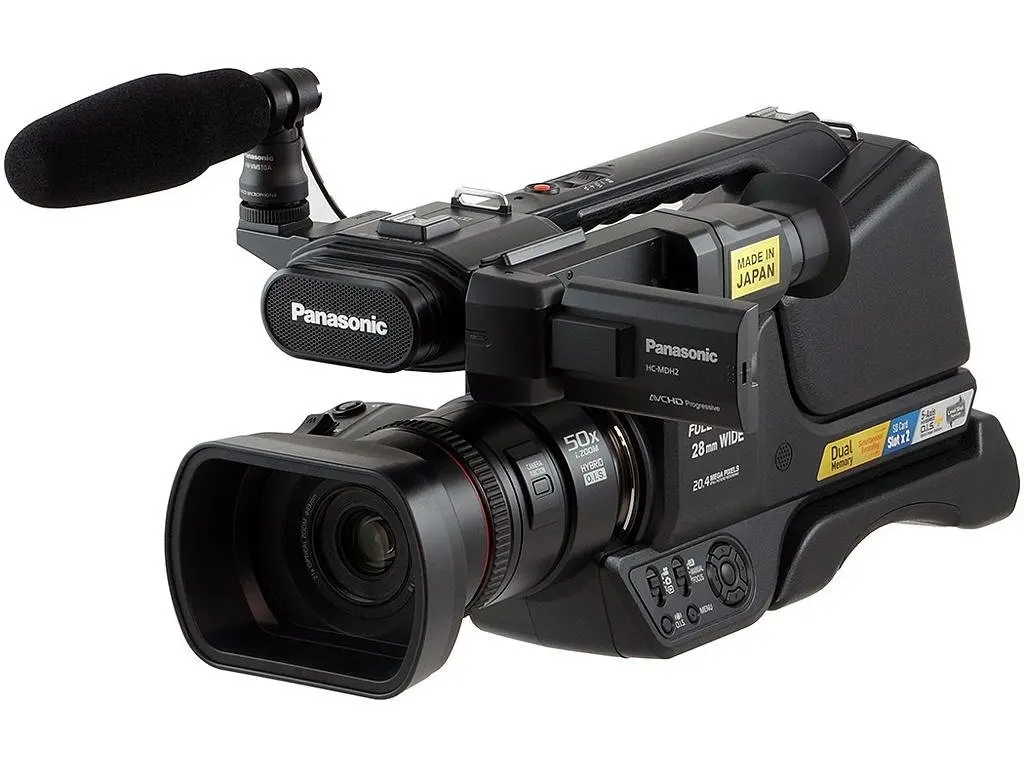 Get Quotations · Panasonic HC-MDH2 AVCHD HCMDH2 Shoulder Mount Camcorder  (PAL)