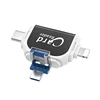 multi micro SD Card Adapter Card Reader with Micro USB Type-C USB Connector for iPhone PC Tablets
