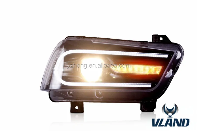 Vland Factoey for Charger headlight for 2011-2014 for charger LED Front light wholesale price