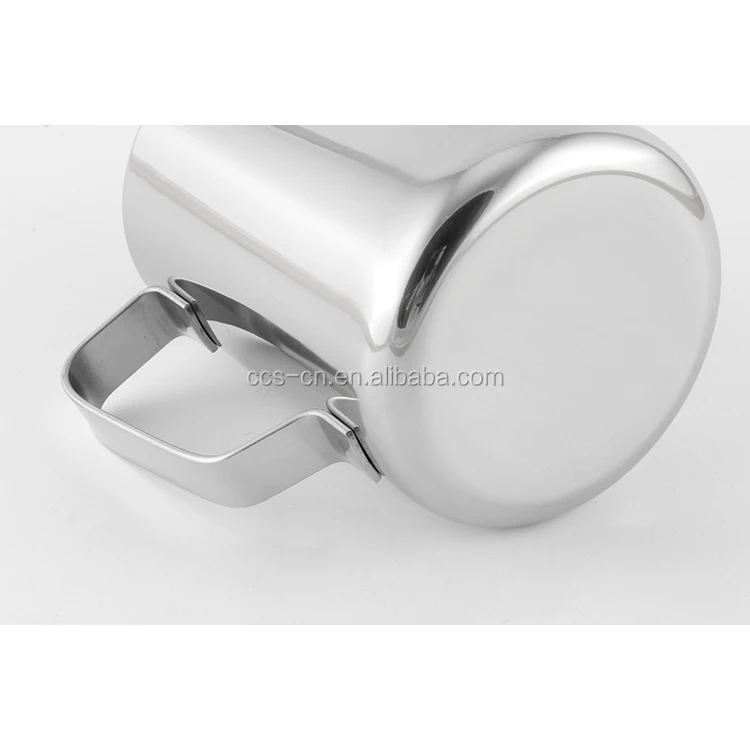 304 Stainless Steel milk cup frothing pitcher milk pitcher for restaurant or bar or bakery