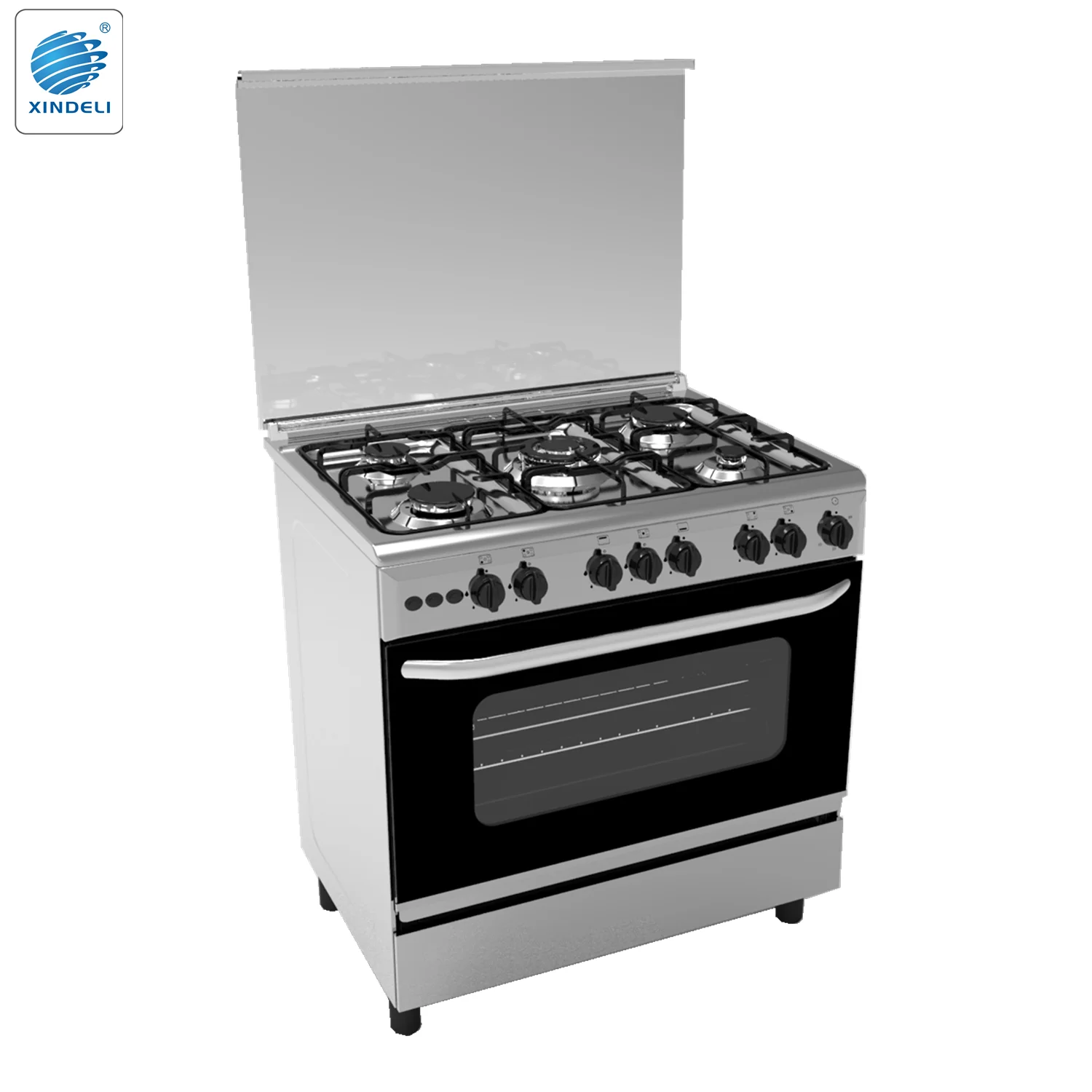 32inch 5 Dual Burners With Griddle With Blue Flame Stainless Steel Freestanding Gas Cooking Range With Gas Stove Buy Freestanding Gas Cooking Range Stainless Steel Freestanding Gas Cooking Range Freestanding Gas Cooking Range