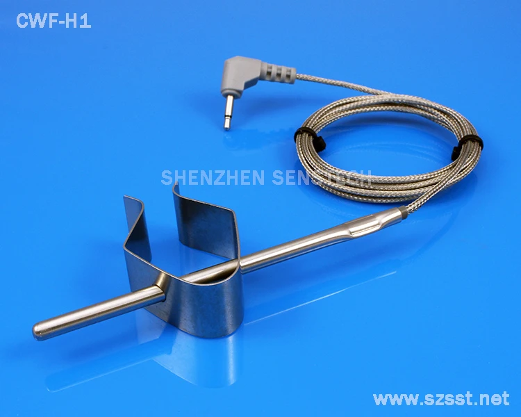High Quality Food Temperature Probe With Aluminum Handle & 3.5mm Stereo