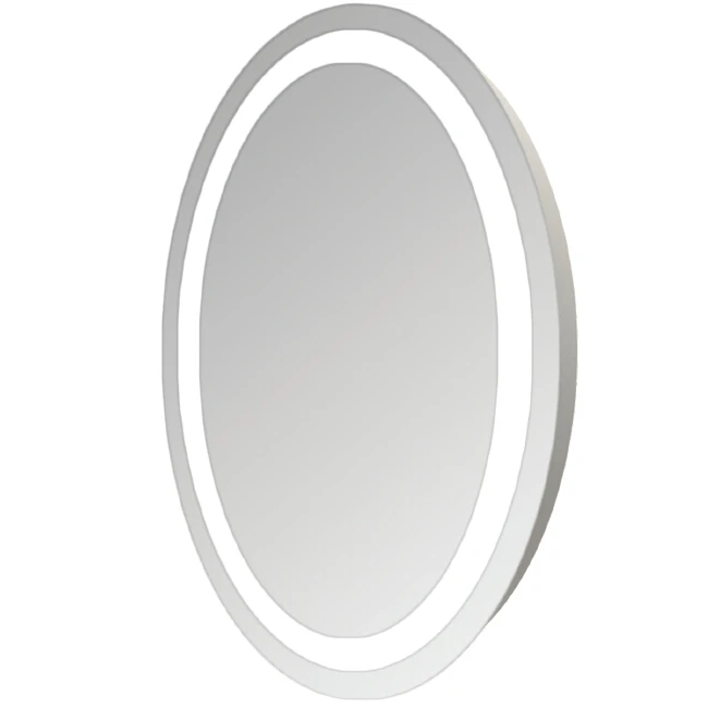 oval bath bathroom mirror wall mounted included defogger bathroom furniture