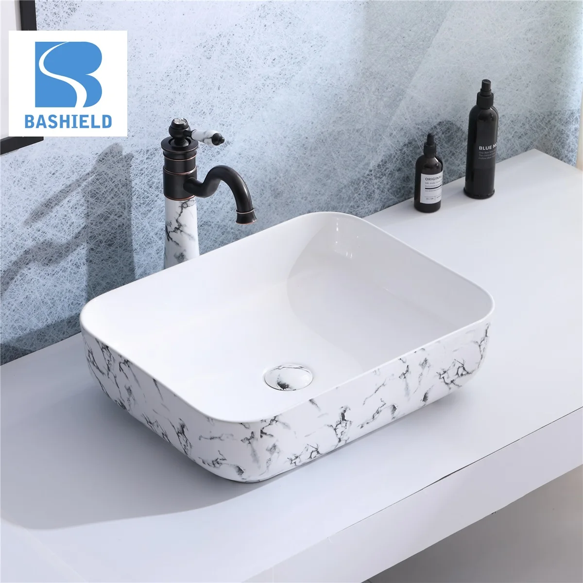 fancy bathroom wash basin hand wash above counter top  basin face wash basin Vessel Basins