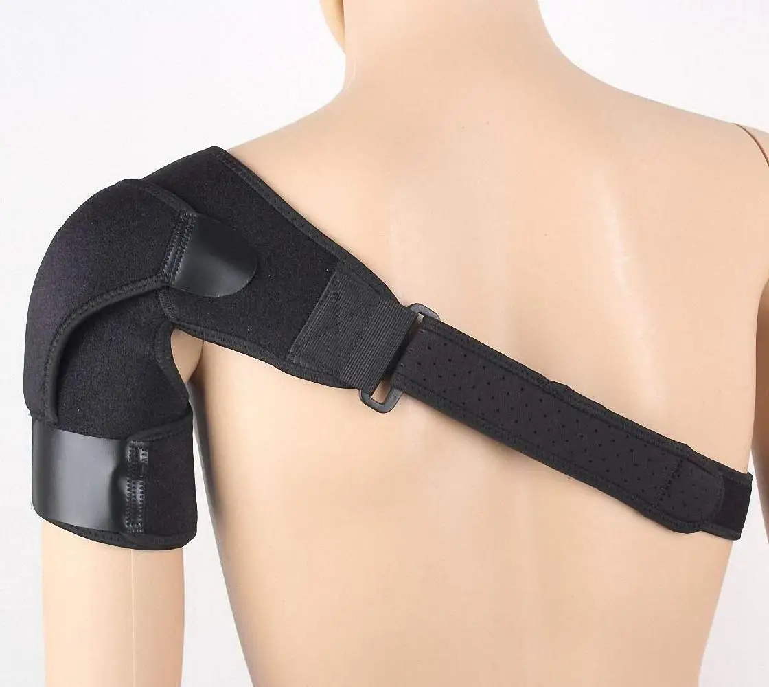 NACOLA Winter Warm Shoulder Therapy Support Brace Belt For Men Women Relieve Pain Nursing Sore Correct Rectify Posture