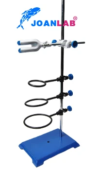 Lab Stand Support Retort Ring Set 65mm 80mm 95mm and Lab Clamp Stand Holder 