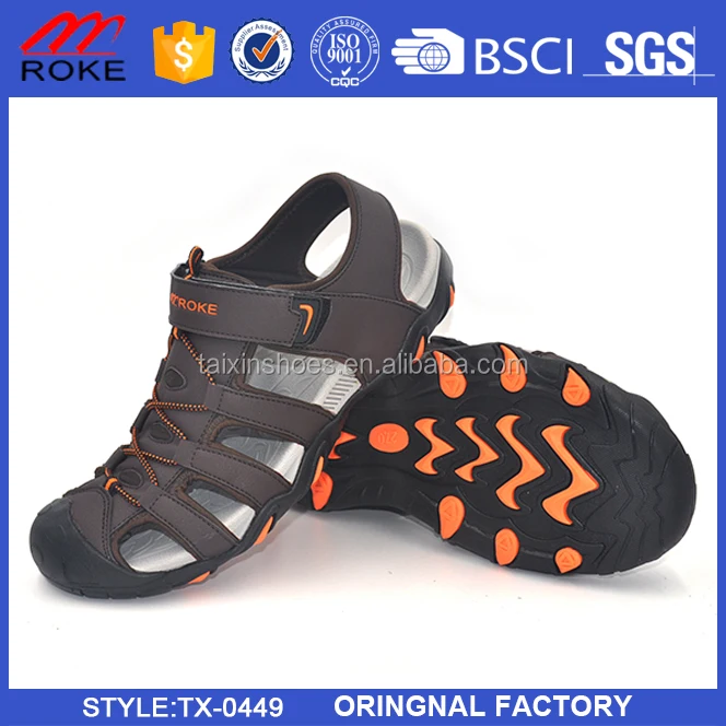 mens closed toe waterproof sandals