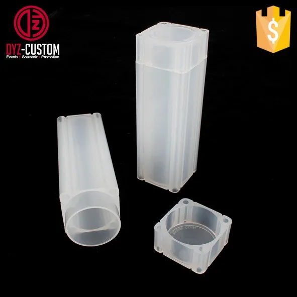 Coin Storage Tubes Round Clear Plastic Coin Collection Holders Buy