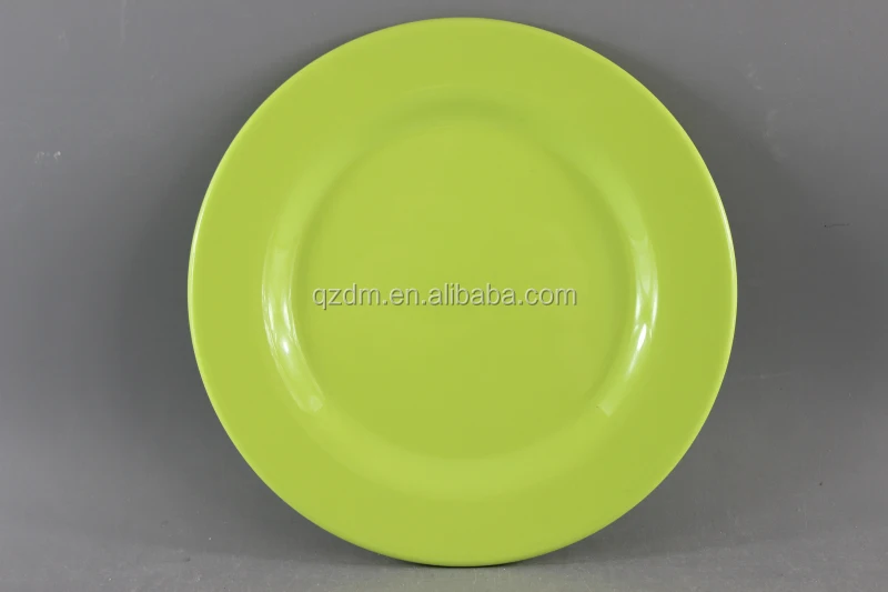 Good quality melamine Yellow plate Dinnerware Plate Foodgarde
