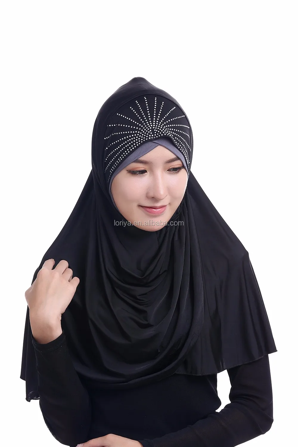 Dalam Hijab Underscarf Es Sutra Penutup Islamic Wanita Muslim Topi