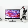 Laboratory use MSL52 biological microscope digital trinocular