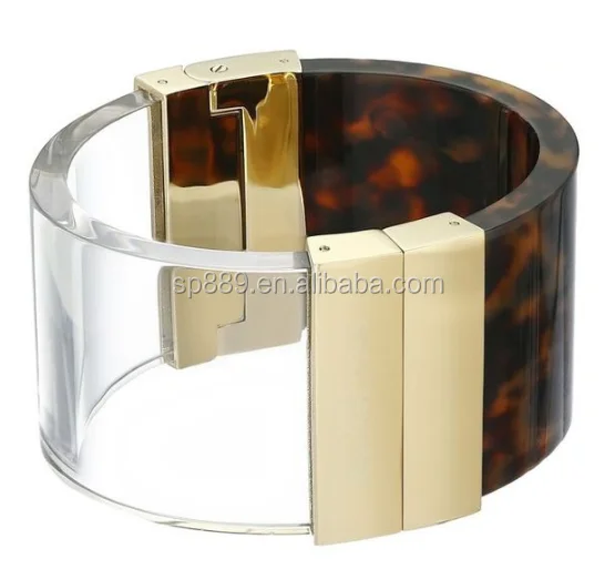 Michael Kors Color Block Statement Hinge Bracelet