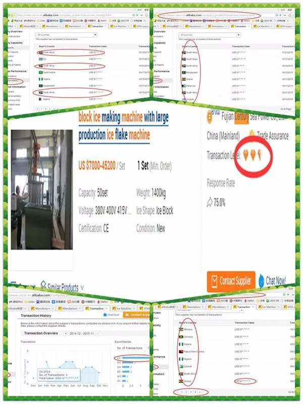 3 ton low price clear ice block machine