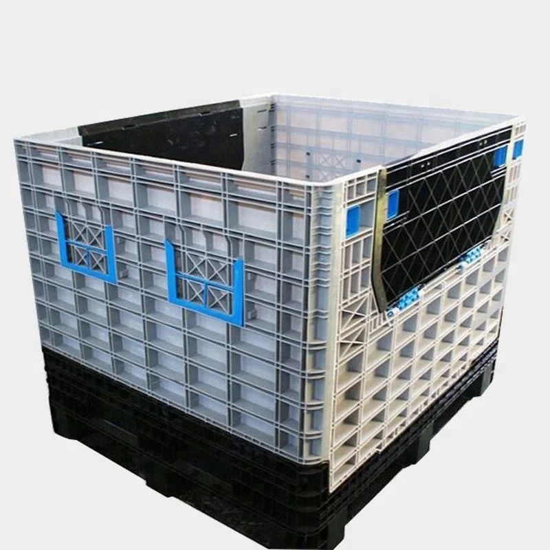 large plastic storage crates