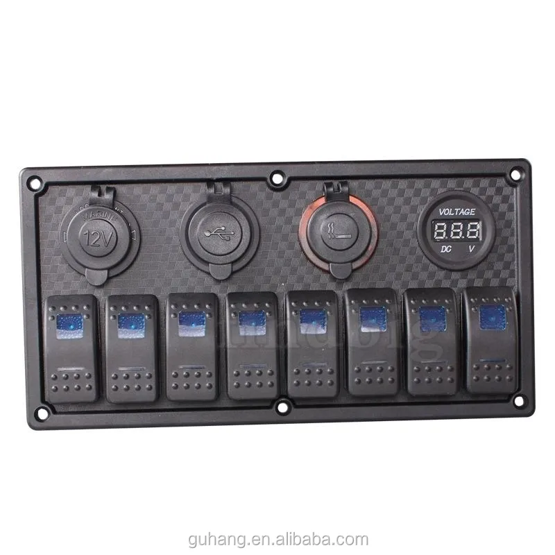 12 Volt Electric Boat Marine Instrument Switch Panel Buy 12 Volt