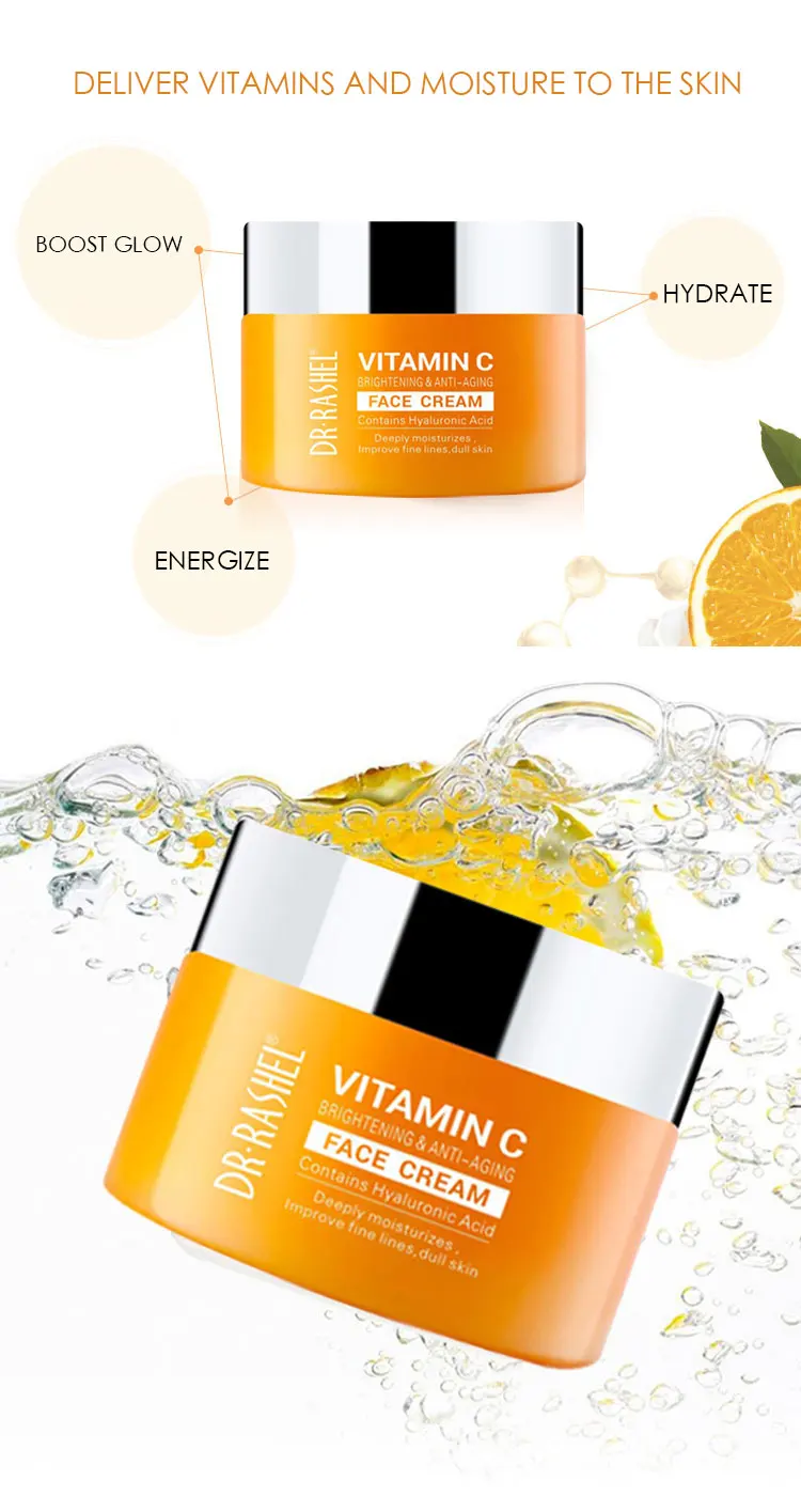 Brightening Moisturizing Whitening Anti Aging Vitamin C Face Cream
