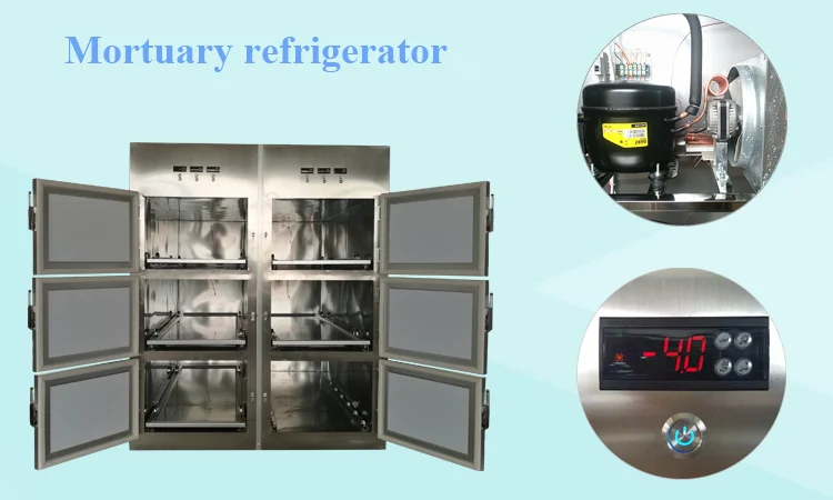 Холодильные камеры для морга. Холодильник для трупов контейнер.