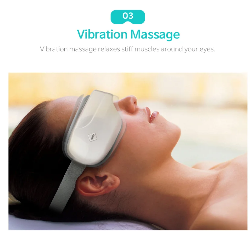 Eye Massager Relaxation Health Care Electrical Heated Sonic Eye