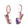 2019 fashion gift led selfie flash ring light with mobile camera lens kit for cell phone