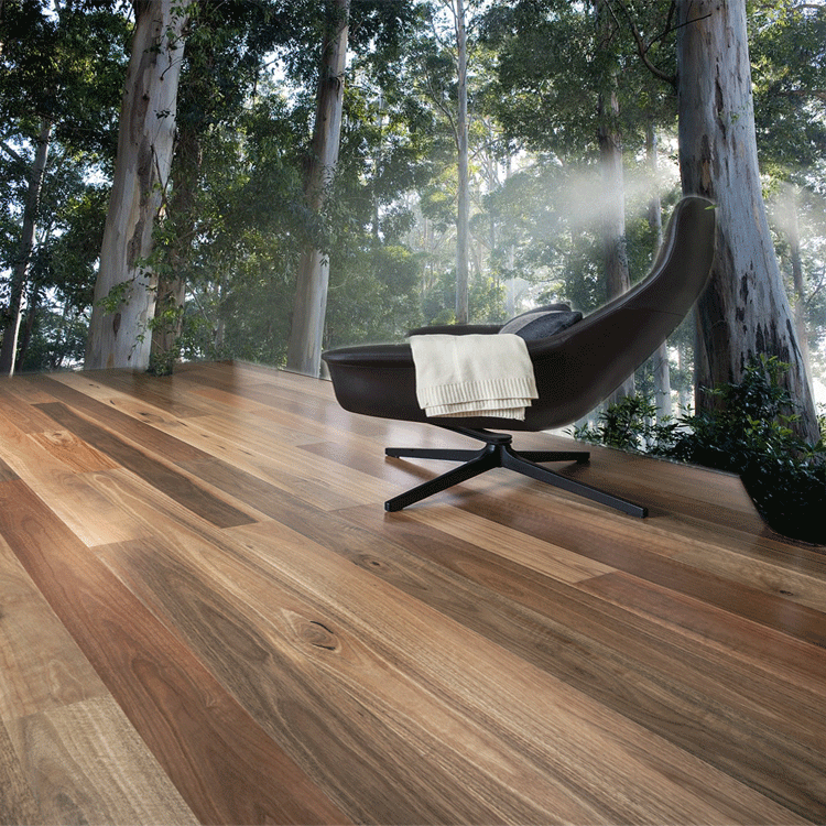 14mm Smooth Australian Eucalyptus Engineered Hardwood Flooring Spotted