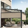 Customized Outdoor Patio Rainproof Motorized Roller Shades Components