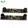 free driver dual lens 60/90/120degree lens optional 1MP 60fps hd usb camera module board for Video Analytics