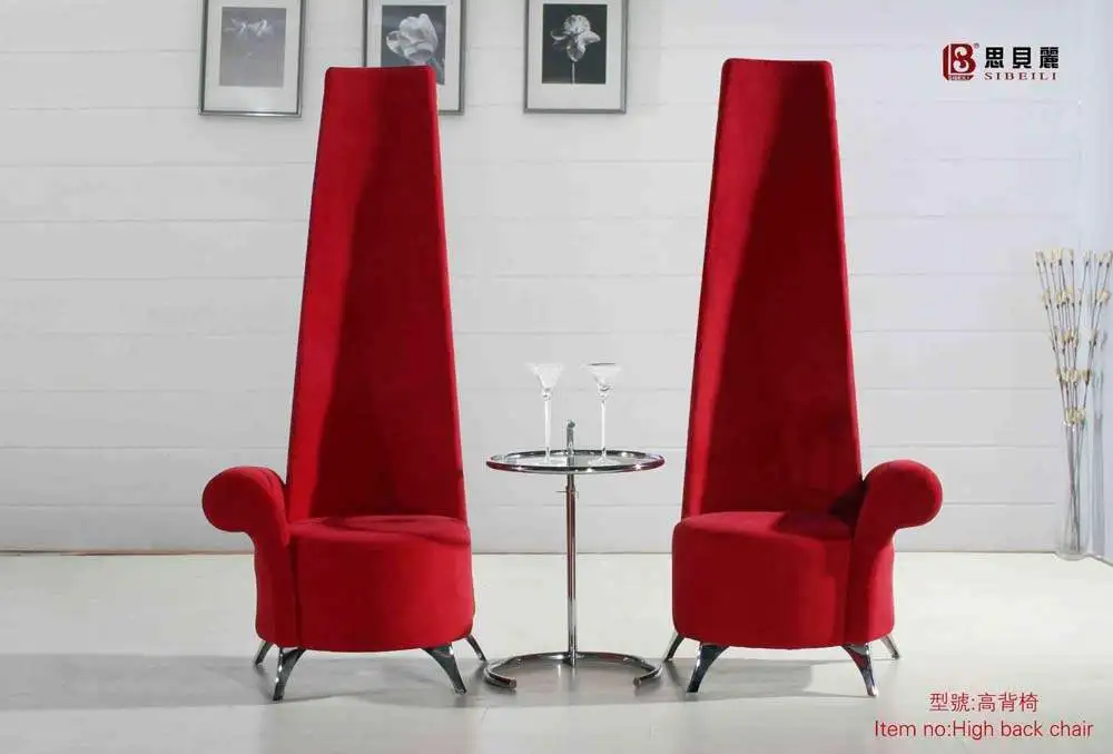 Antique Style Red High Back Sofa Chair For Hotel Antique Style Red High Back Sofa Chair For Hotel