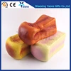 Custom Jumbo Breadou Bread Shaped Make Squishy Vinyl Toys Soft Stress Relief Ball Wholesale
