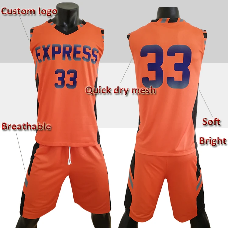 2018 Wholesale Latest Basketball Jersey Design Blank Reversible Basketball Jersey Sports Jersey