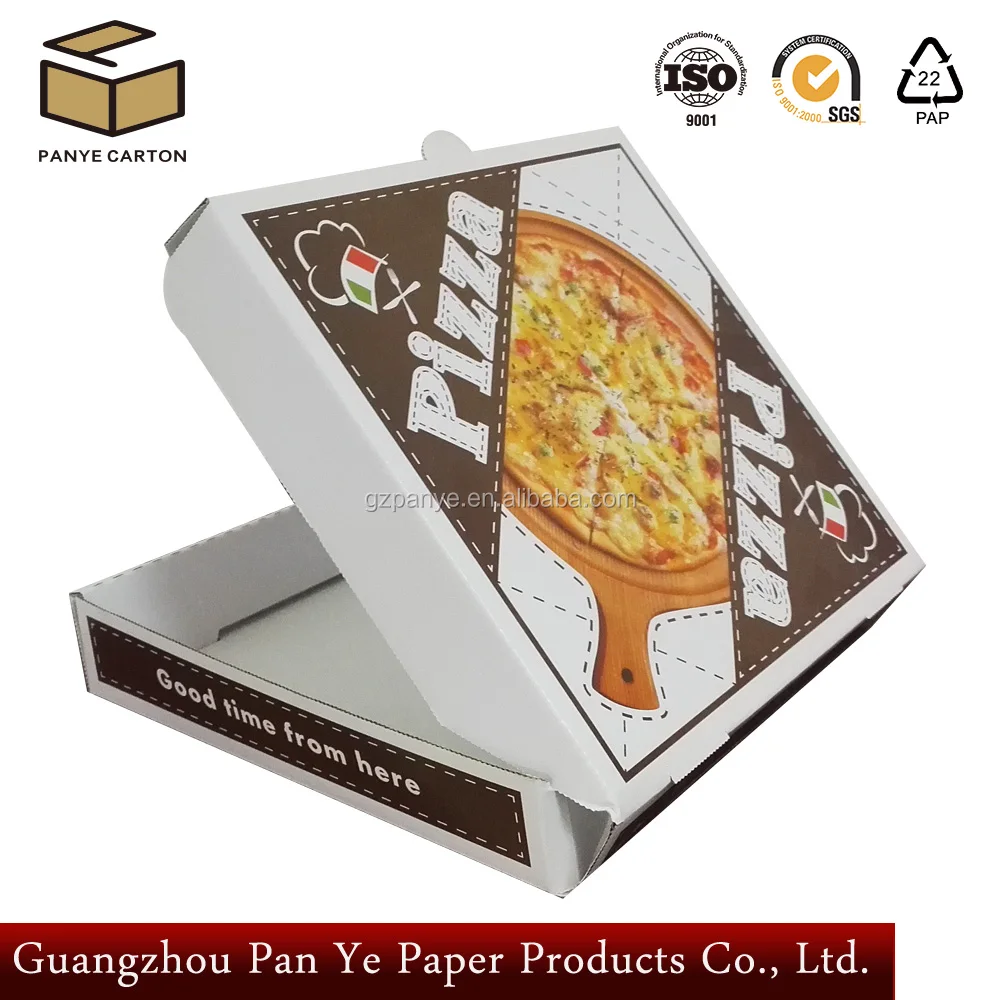 Hot Selling Uk Reusable 12 Inch Carton Pizza Slice Boxes Pizza Box