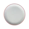 Cheap price blank custom printed white melamine buffet plate