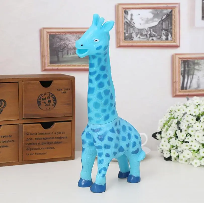 giraffe rubber toy