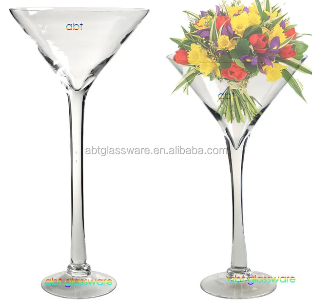 Cheap Popular Tall Martini Glass Vase For Wedding Buy Cheap Tall