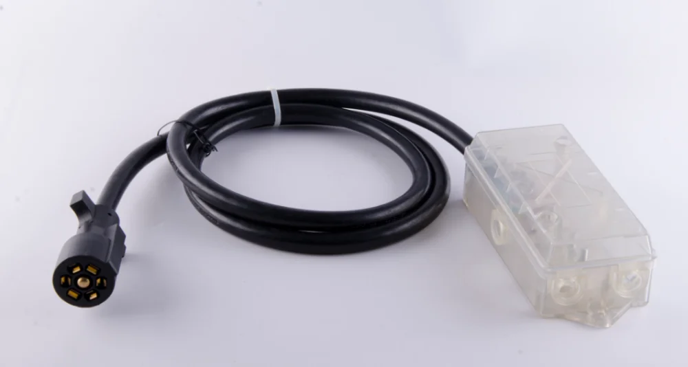 S80531 Molded Trailer Light Plug 7 Way Rv Wiring Harness With 7 Pole
