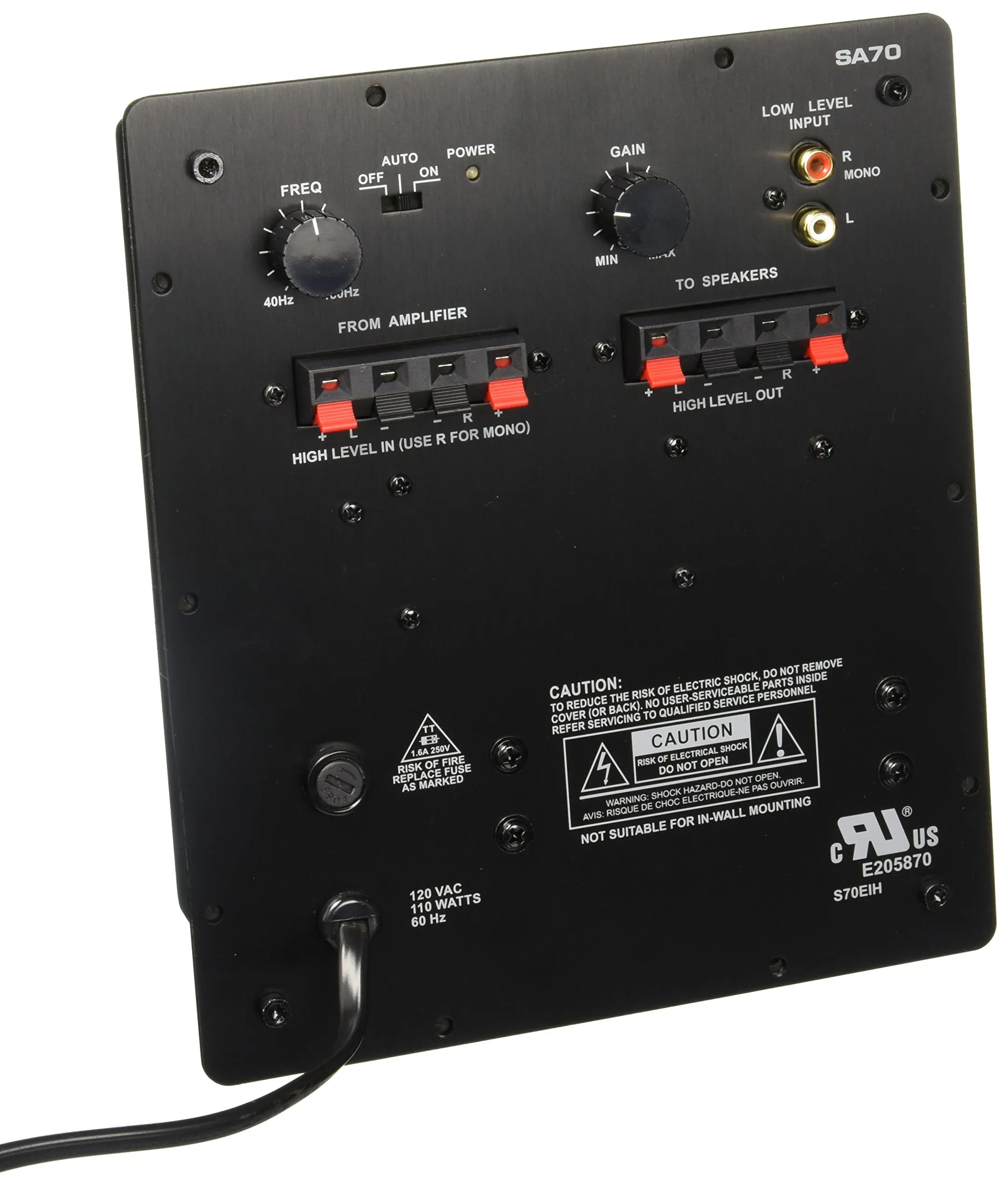 dayton audio spa1000 1000w subwoofer plate amplifier