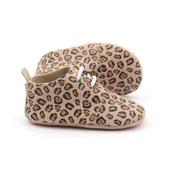 leopard baby shoes