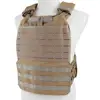 WoSporT Hunting Oxford Tactical Vest MOLLE Protective Plate Carrier Self Defense for Shooting Gun Airsoft Paintball Army Gear CS