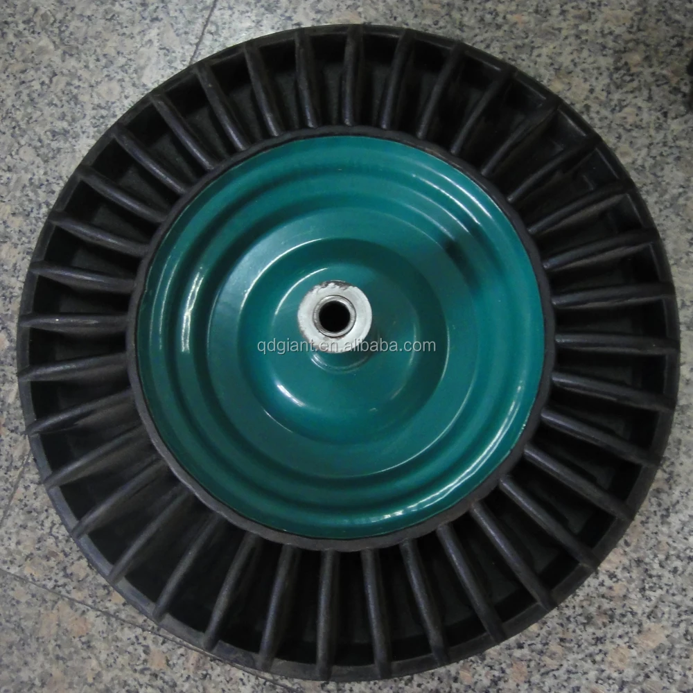 10x3 inch Special pattern solid wheel for wheelbarrow