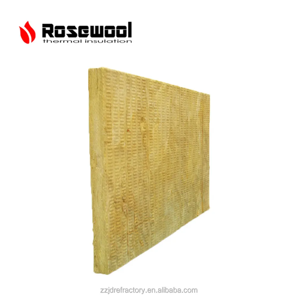 Free Asbestos Basalt Rock Wool Mineral Wool Insulation Sheet With