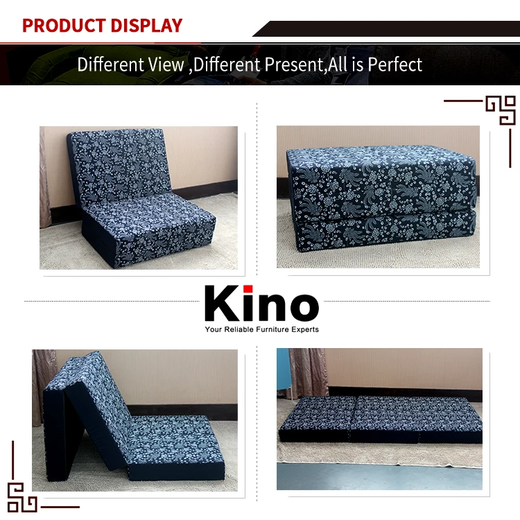 Portable 3 Fold Floor Pad Adult Folding Travel Foam,Foam Fold Out Sofa